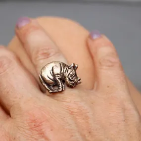 Rhinoceros ring