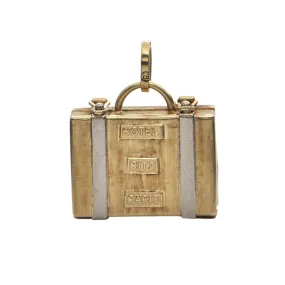 Ritz Paris Suitcase Gold Charm C.1978