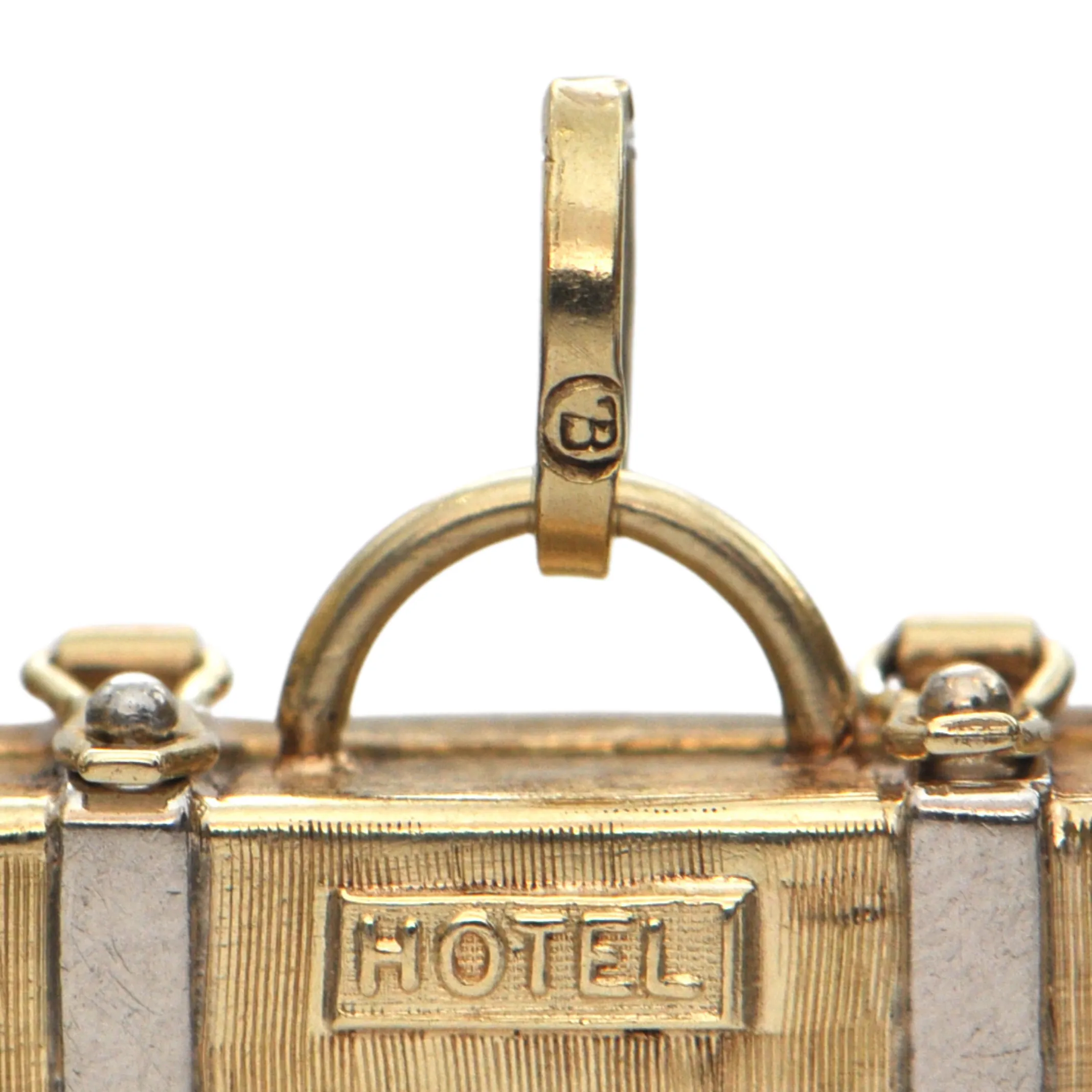 Ritz Paris Suitcase Gold Charm C.1978