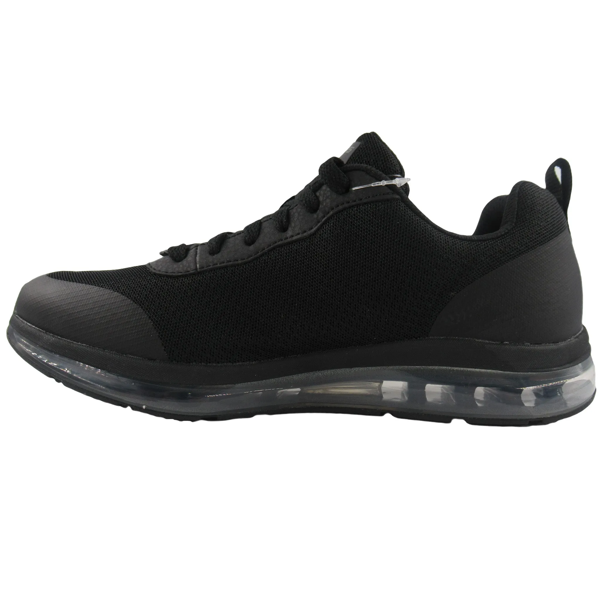 Skechers Men's 77534 Skech-Air Chamness Slip Resistant Black Work Shoes