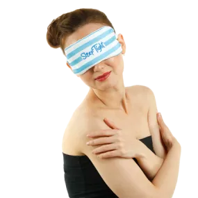 Striped Sleeping Eye Mask For Sound Sleep