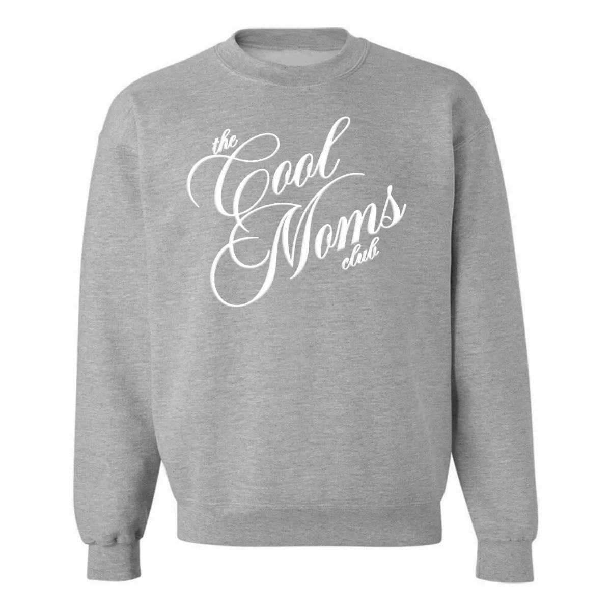 'The Cool Moms Club' PUFF Crewneck Sweatshirt