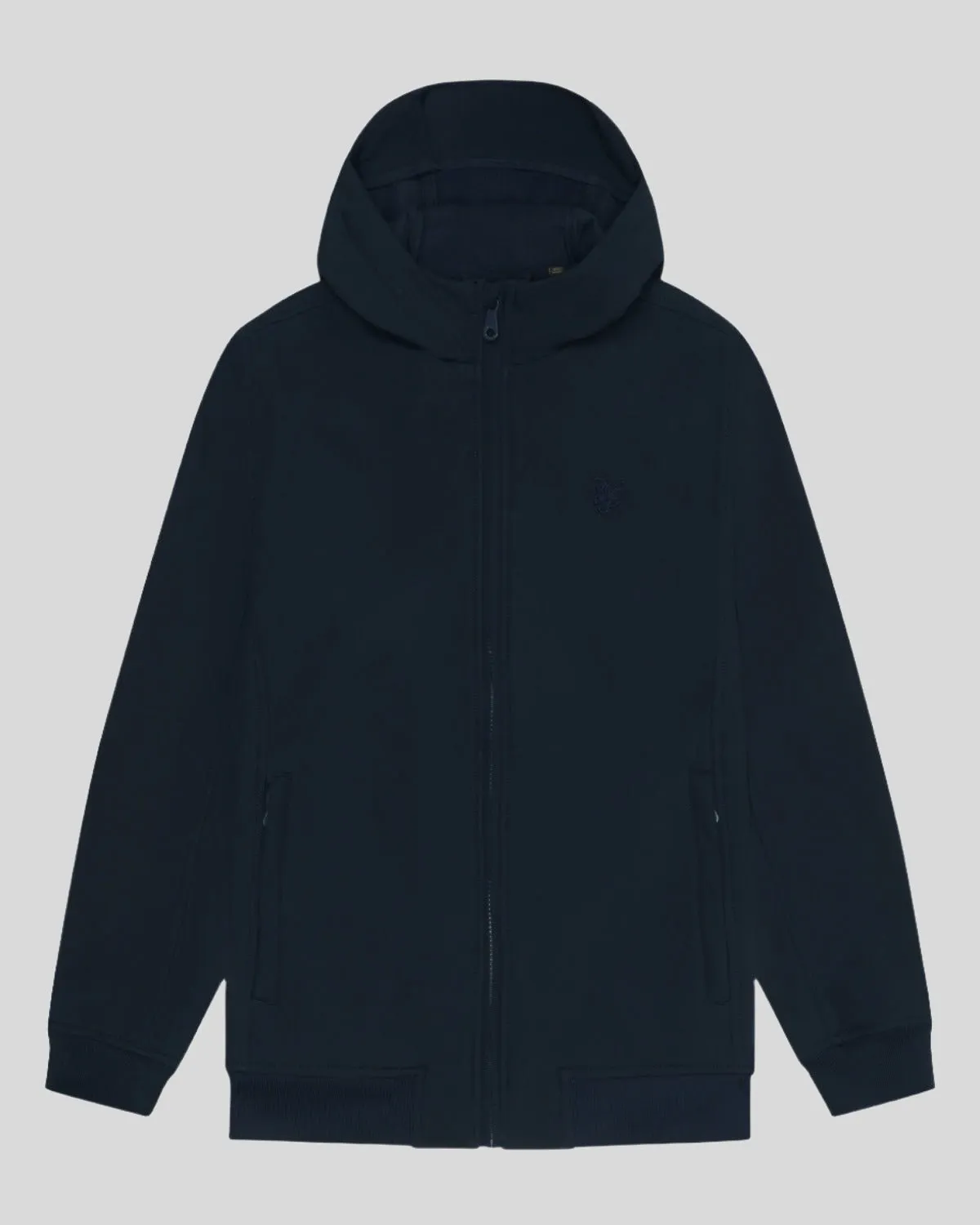 Tonal Eagle Fleece Back Softshell Jacket