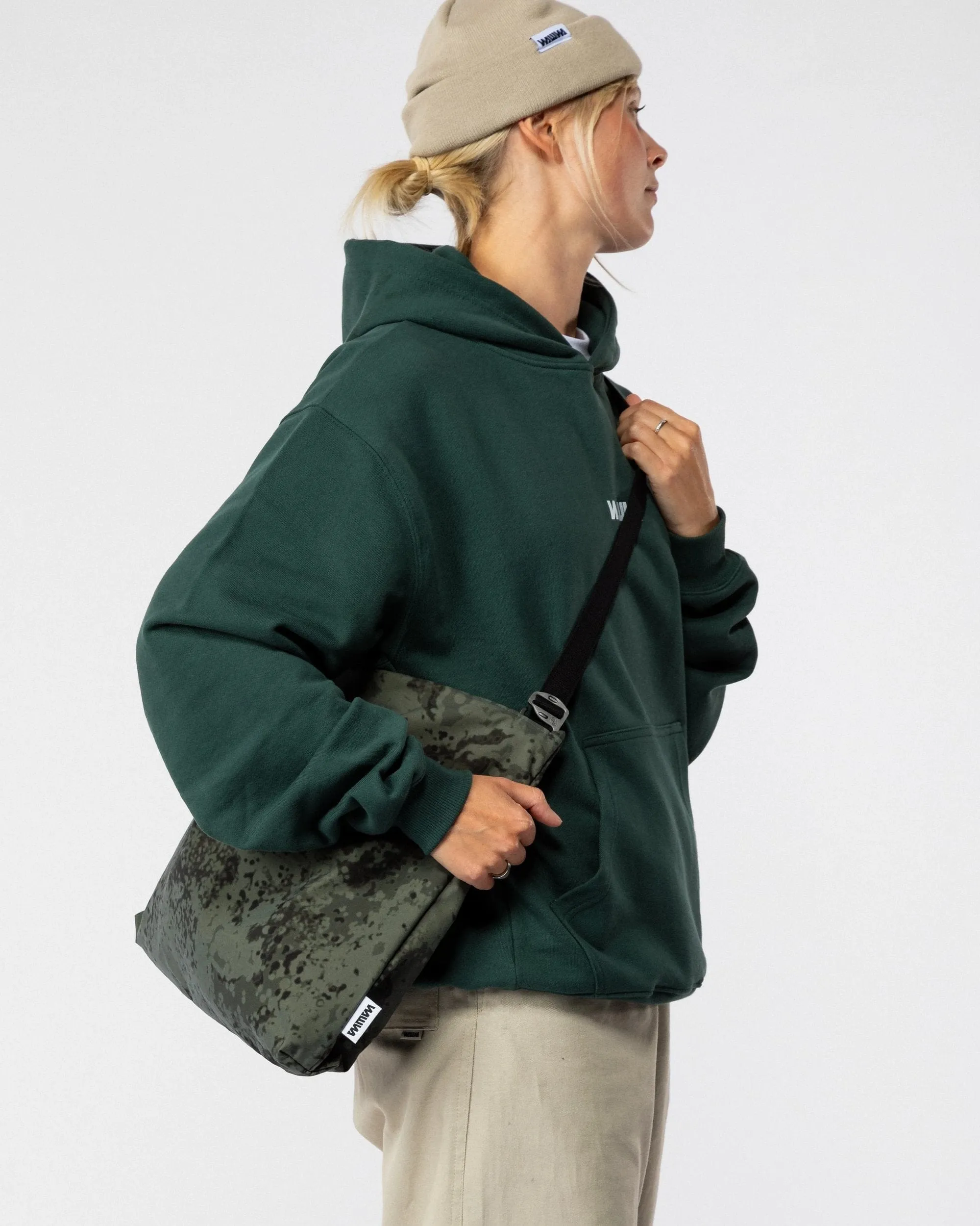 Water Resistant Messenger Bag - Kae Camo