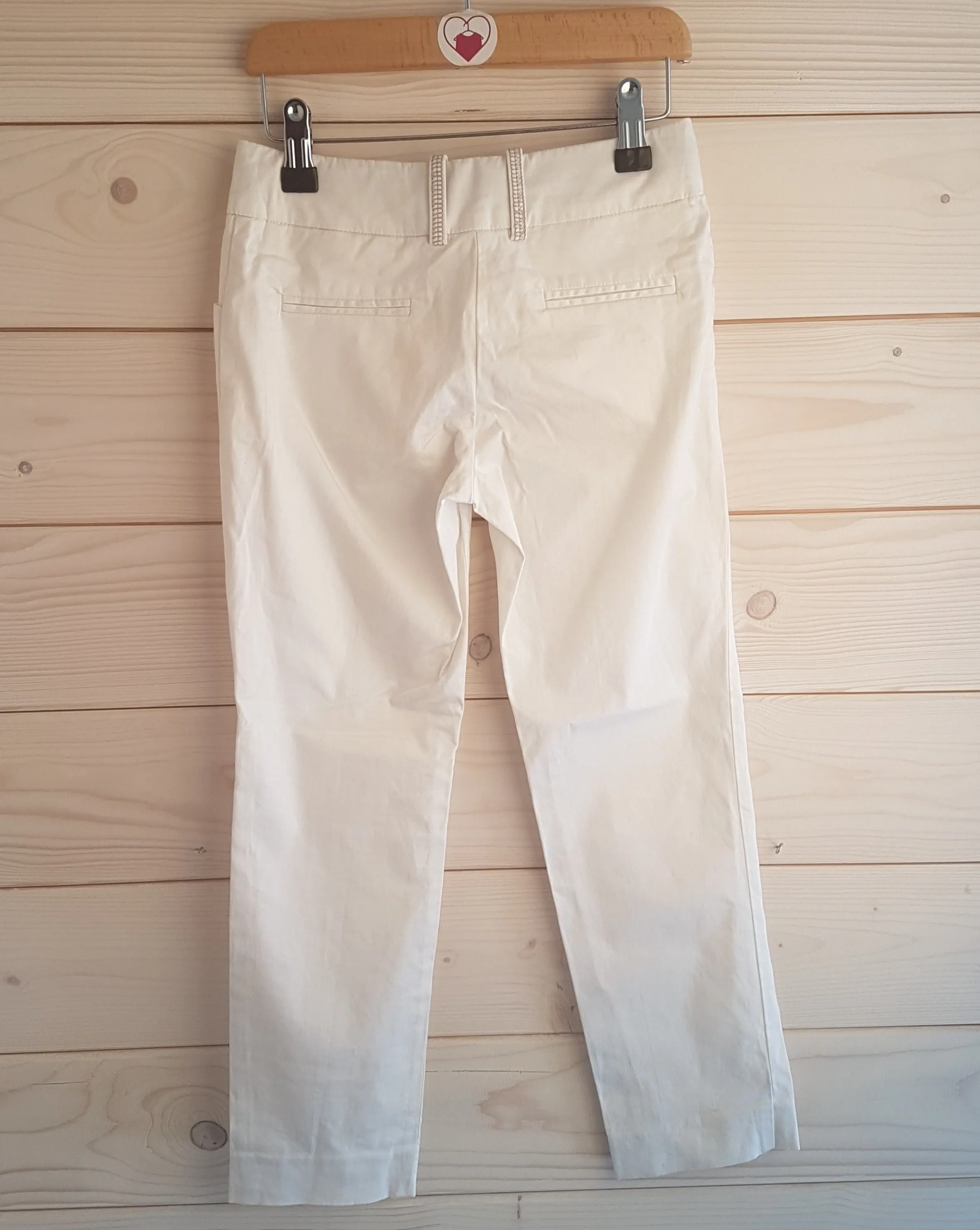 White Cropped Trousers (8 Years) - Designer Hugo Boss