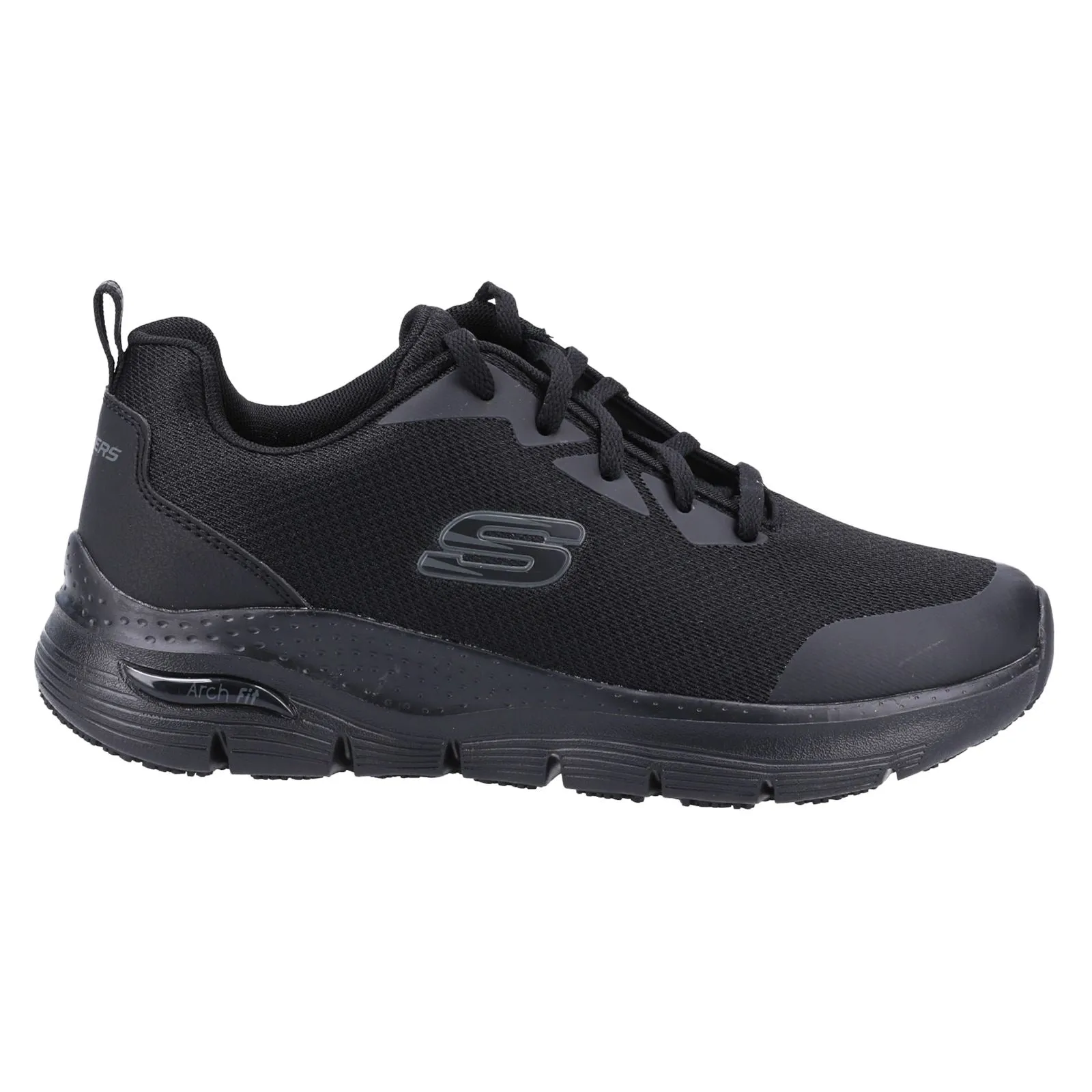 Women's Wide Fit Skechers 108019EC Arch Fit Sr Occupational Sneakers